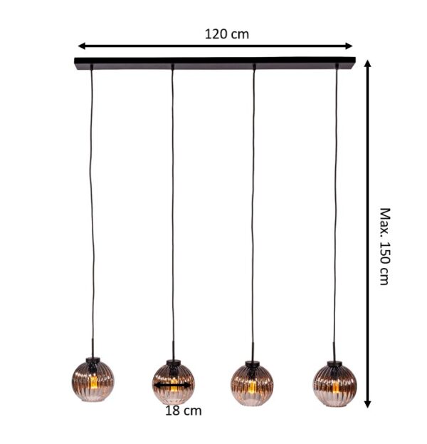 Hanglamp Krystle - Afbeelding 3